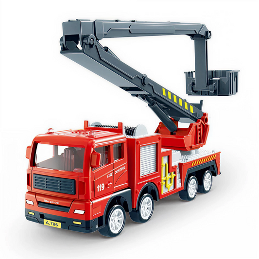Diecast Fire Truck Toy - KidzlyKids