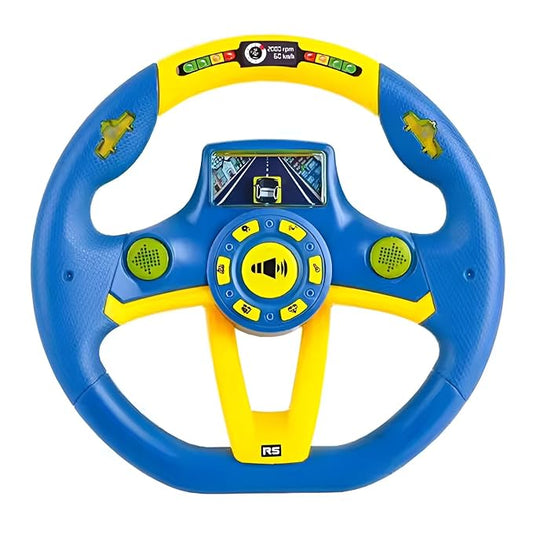 Simulation Driving Steering Wheel Toy Pretend Driving Toy Portable Driving Controller KidzlyKids