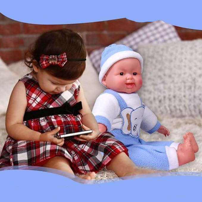 Happy Baby Laughing Musical Boy Doll KidzlyKids