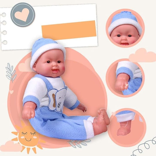 Happy Baby Laughing Musical Boy Doll KidzlyKids