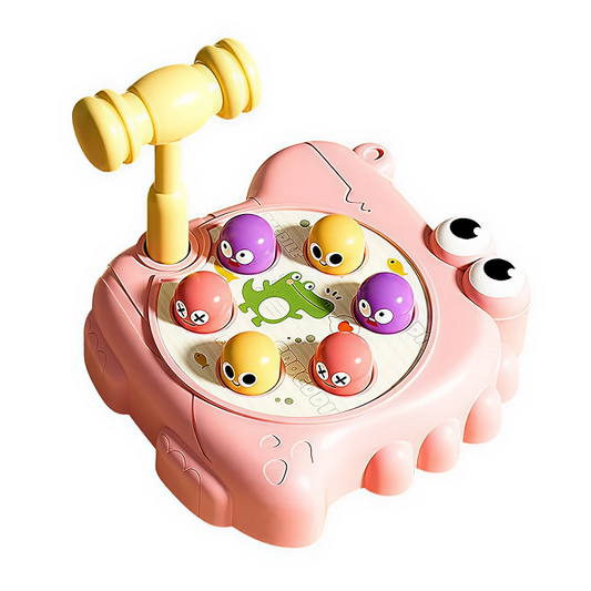 Whack-a-Hamster Game – Educational Toy with Mallet for Kids KidzlyKids
