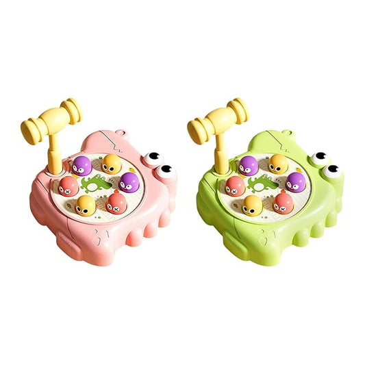 Whack-a-Hamster Game – Educational Toy with Mallet for Kids KidzlyKids