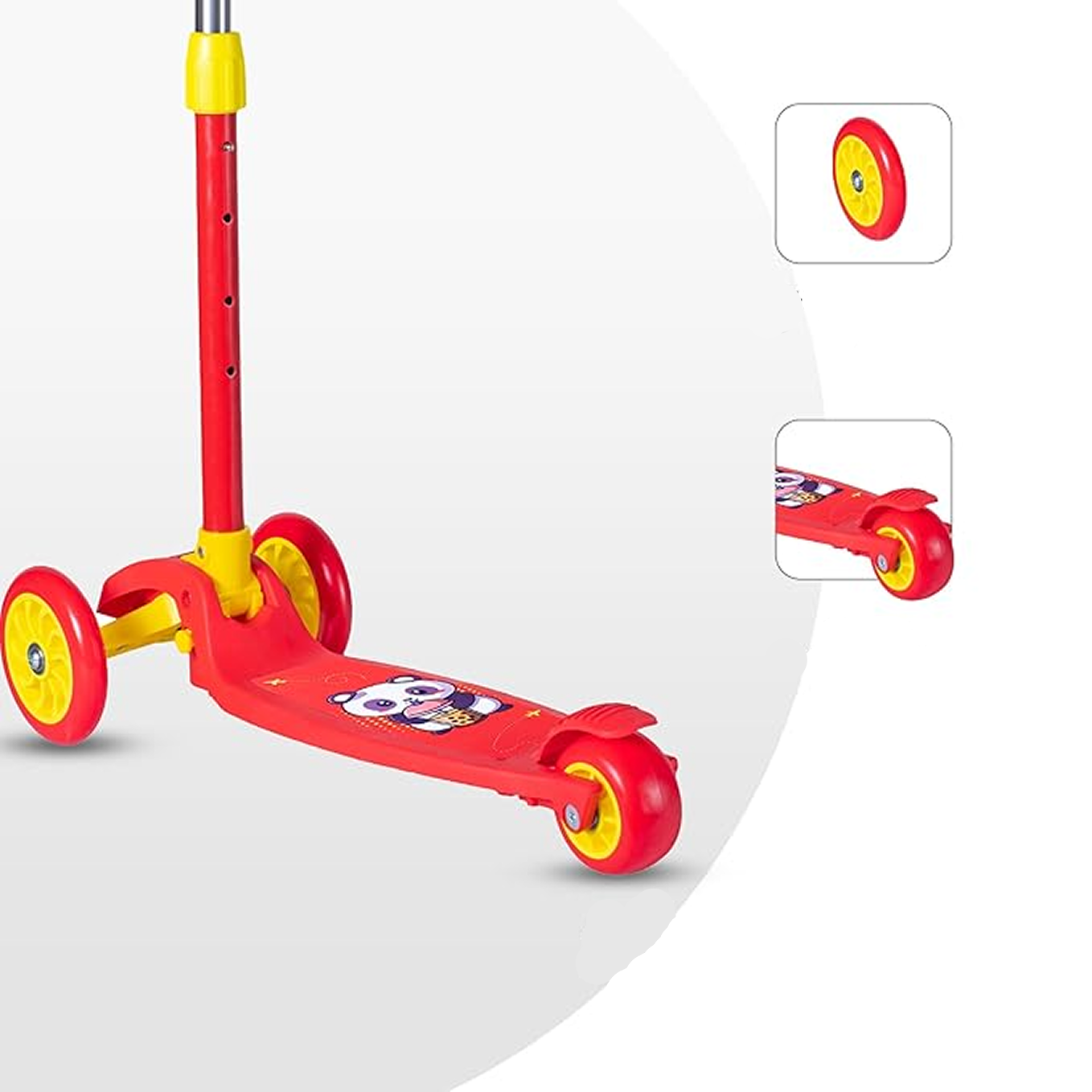 KS03 Kids Kick Scooter – Red KidzlyKids