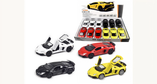 Lambborghini LP-750-4 Diecast Toy Car (1 Piece) - KidzlyKids