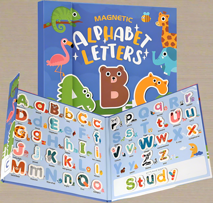 Magnetic Alphabet Letters Set | 78-Piece Educational Toy KidzlyKids