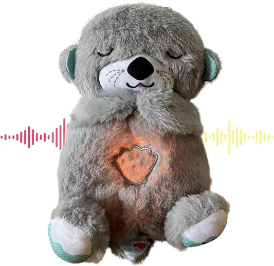 Teddy Bear Sleep Buddy - Breathing Movements & Music, Plush Slumber Teddy Cuddle Toy for Babies with Light/Soft Toys for Kids My Store