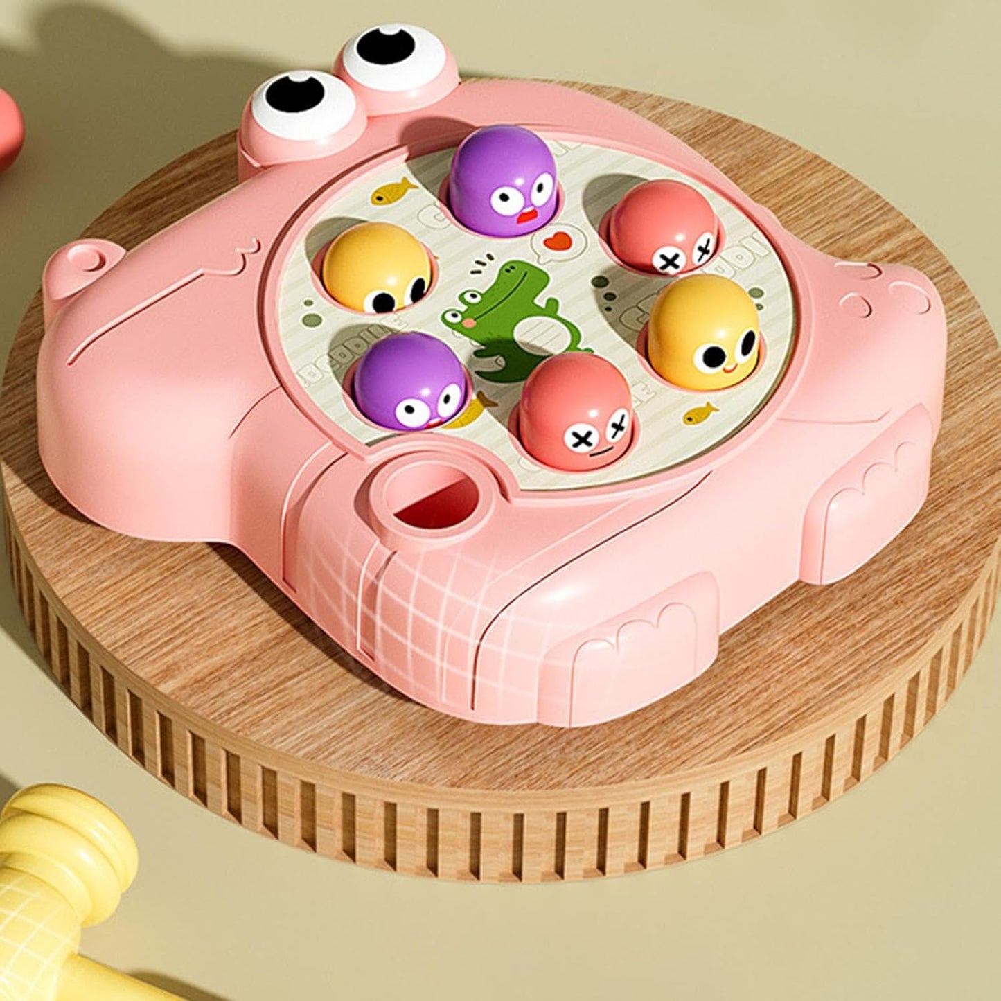 Whack-a-Hamster Game – Educational Toy with Mallet for Kids KidzlyKids