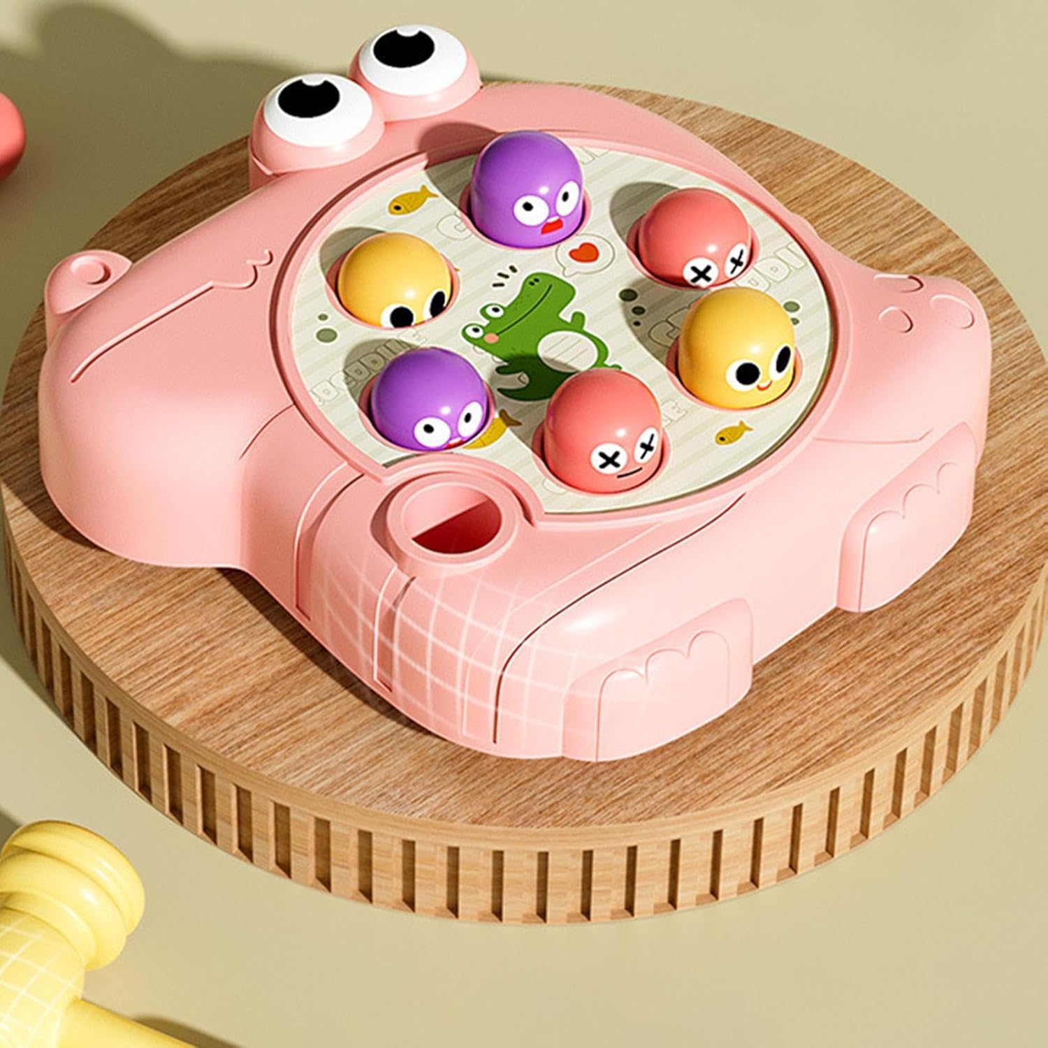 Whack-a-Hamster Game – Educational Toy with Mallet for Kids KidzlyKids