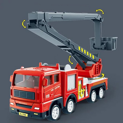 Diecast Fire Truck Toy - KidzlyKids