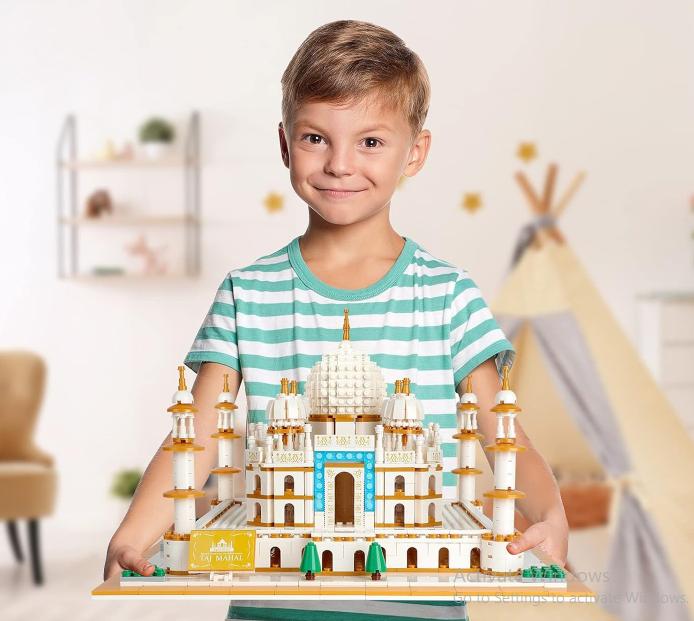2012-Piece Taj Mahal Building Kit – Architecture Model for Kids & Adults KidzlyKids