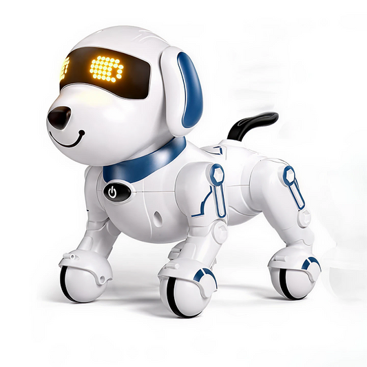 Smart RC Robot Dog – Interactive, Programmable Toy with Sound & LED Eyes KidzlyKids