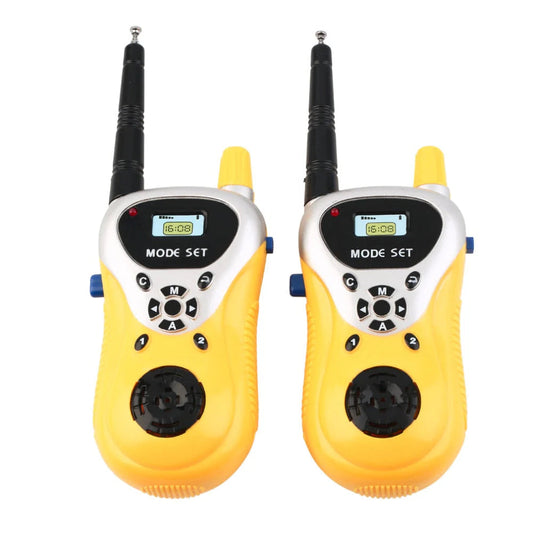 Professional Intercom Electronic Walkie Talkie 2pcs Kids Children Radio Portable Two-Way Communicator Mini Handheld Toys KidzlyKids