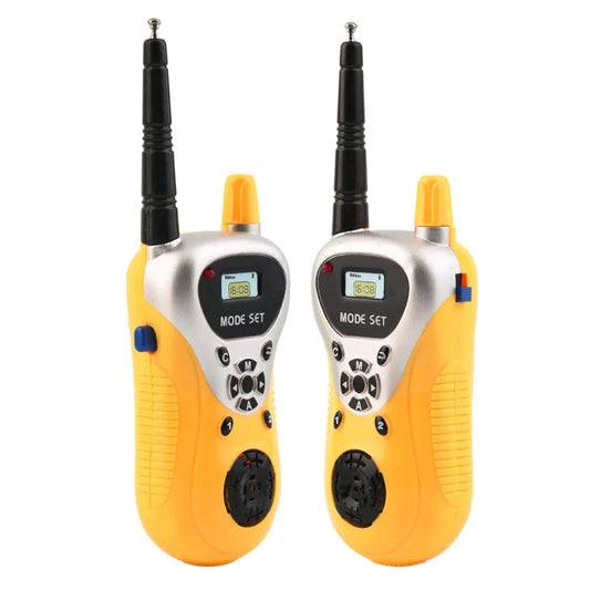 Professional Intercom Electronic Walkie Talkie 2pcs Kids Children Radio Portable Two-Way Communicator Mini Handheld Toys KidzlyKids