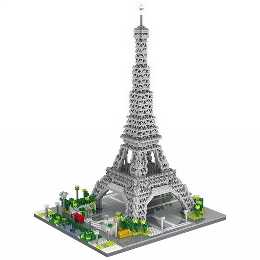 Eiffel Tower Architecture Kit – 3369-Piece Micro Blocks Set KidzlyKids