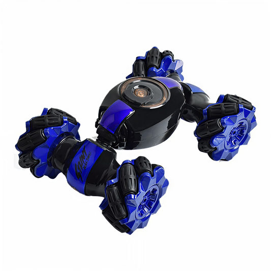 RC Stunt Car – 4WD 360° Flip Remote Toy with Lights & Music (Multicolor) KidzlyKids